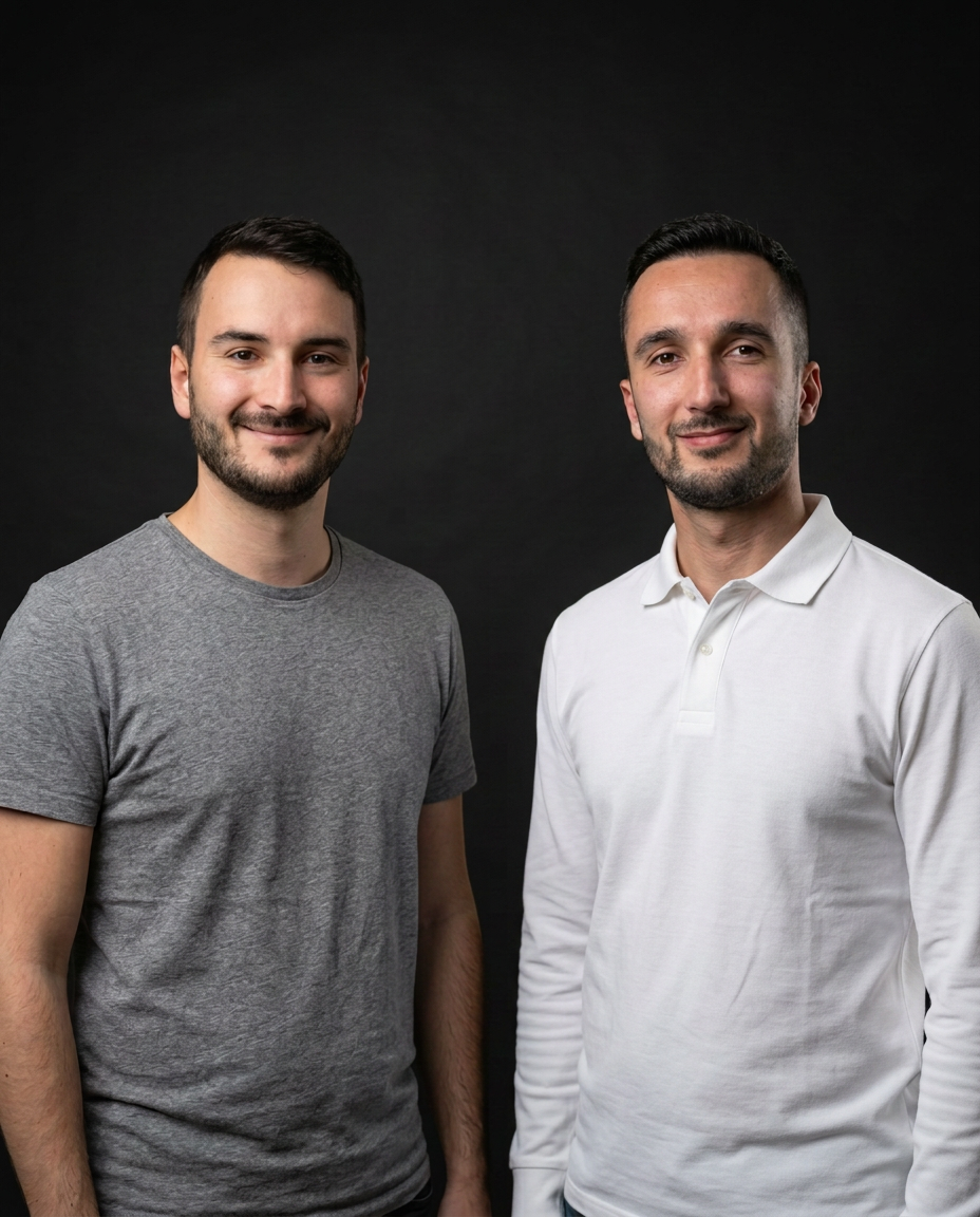 Antoine et Léo, fondateurs d'Abn Facility